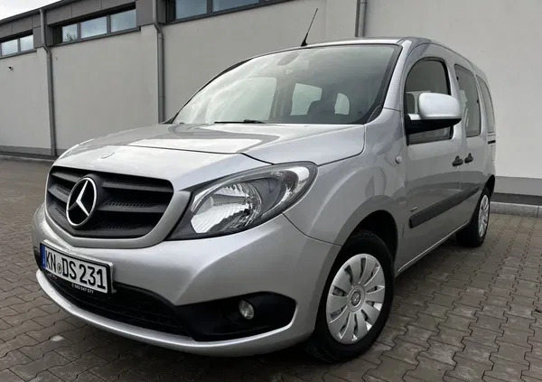 pomorskie Mercedes-Benz Citan cena 26500 przebieg: 204000, rok produkcji 2013 z Barczewo